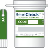 Testovací proužek BeneCheck na stanovení kyseliny močové
